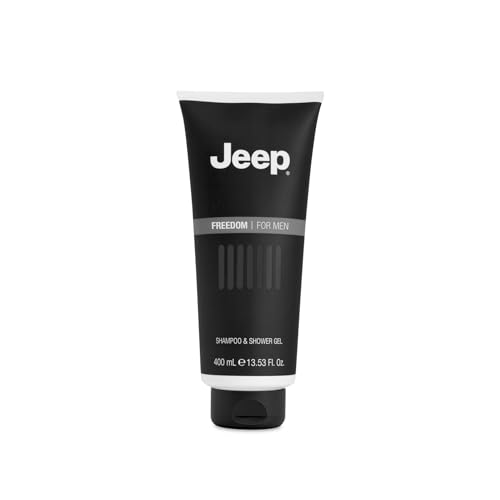 JEEP | Freedom Shampoo & Duschgel für Männer, aromatischer und holziger Duft, Frischegefühl, Made in Italy, 400 ml von DIAMOND INTERNATIONAL