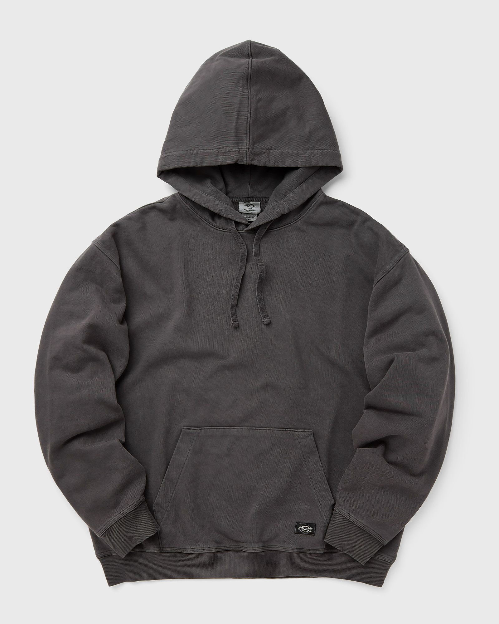 DICKIES GARMENT DYED HOODIE BLACK PIGMENT WASH men Hoodies black in Größe:M von DICKIES