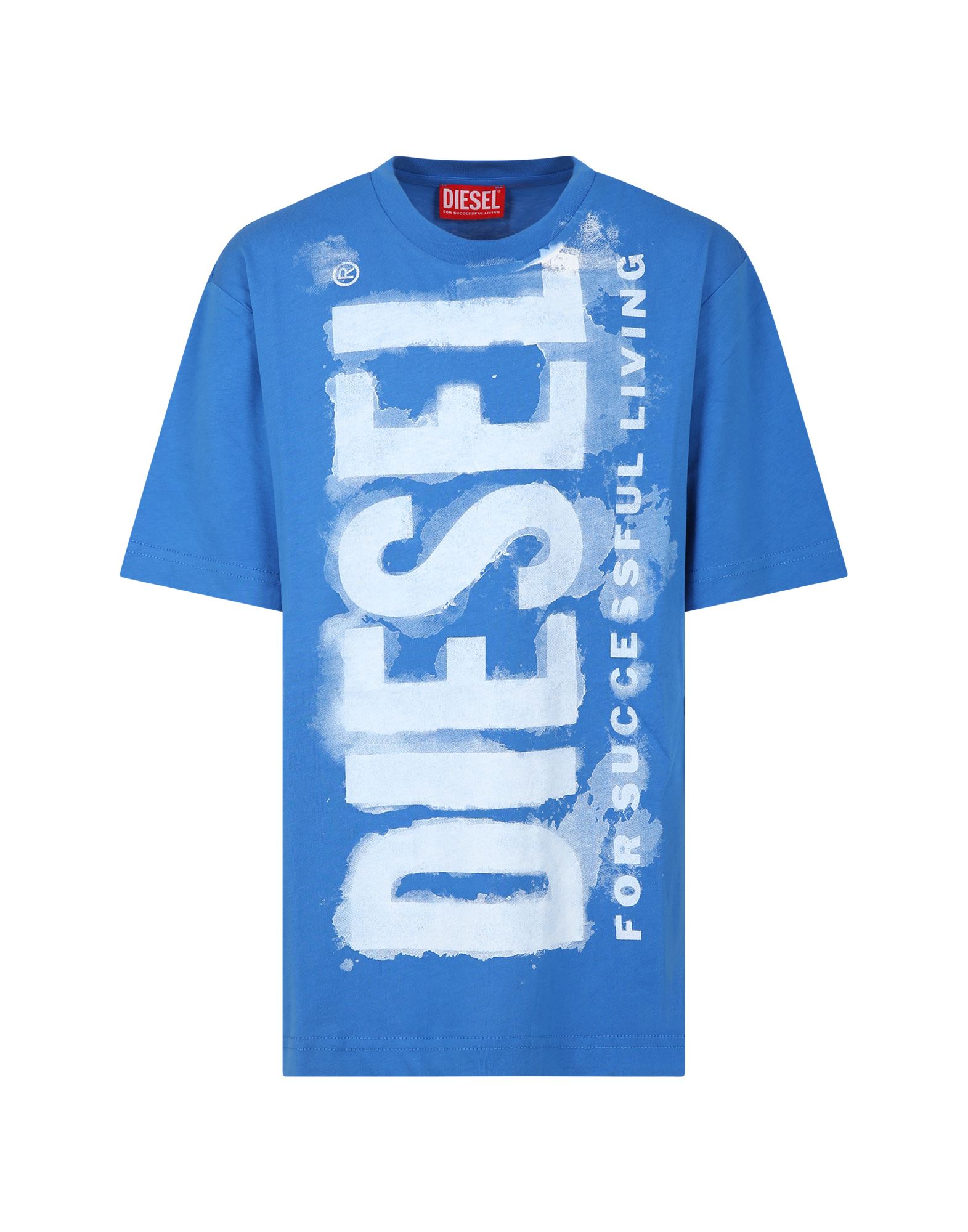 DIESEL T-shirts Herren Blau von DIESEL