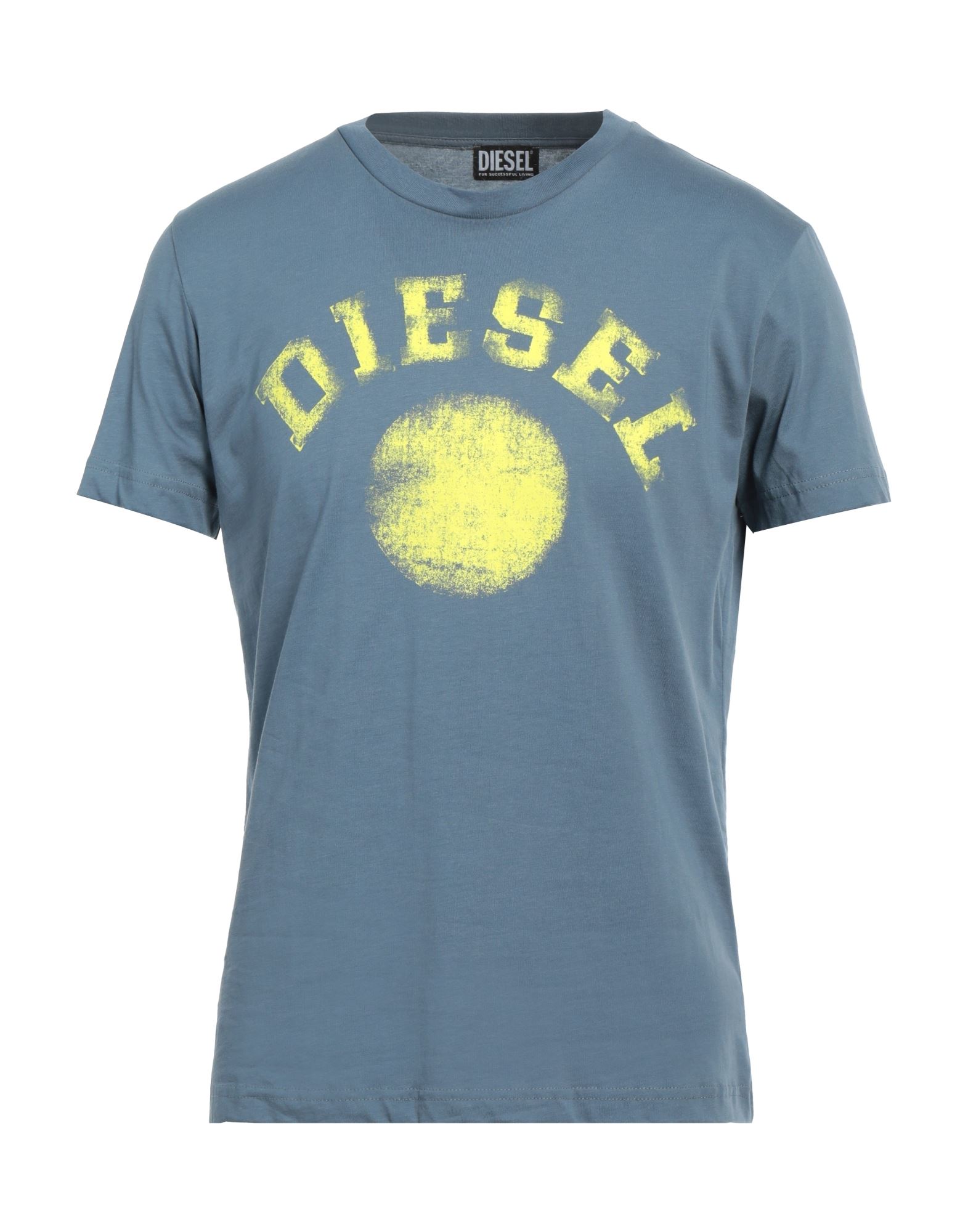 DIESEL T-shirts Herren Blaugrau von DIESEL