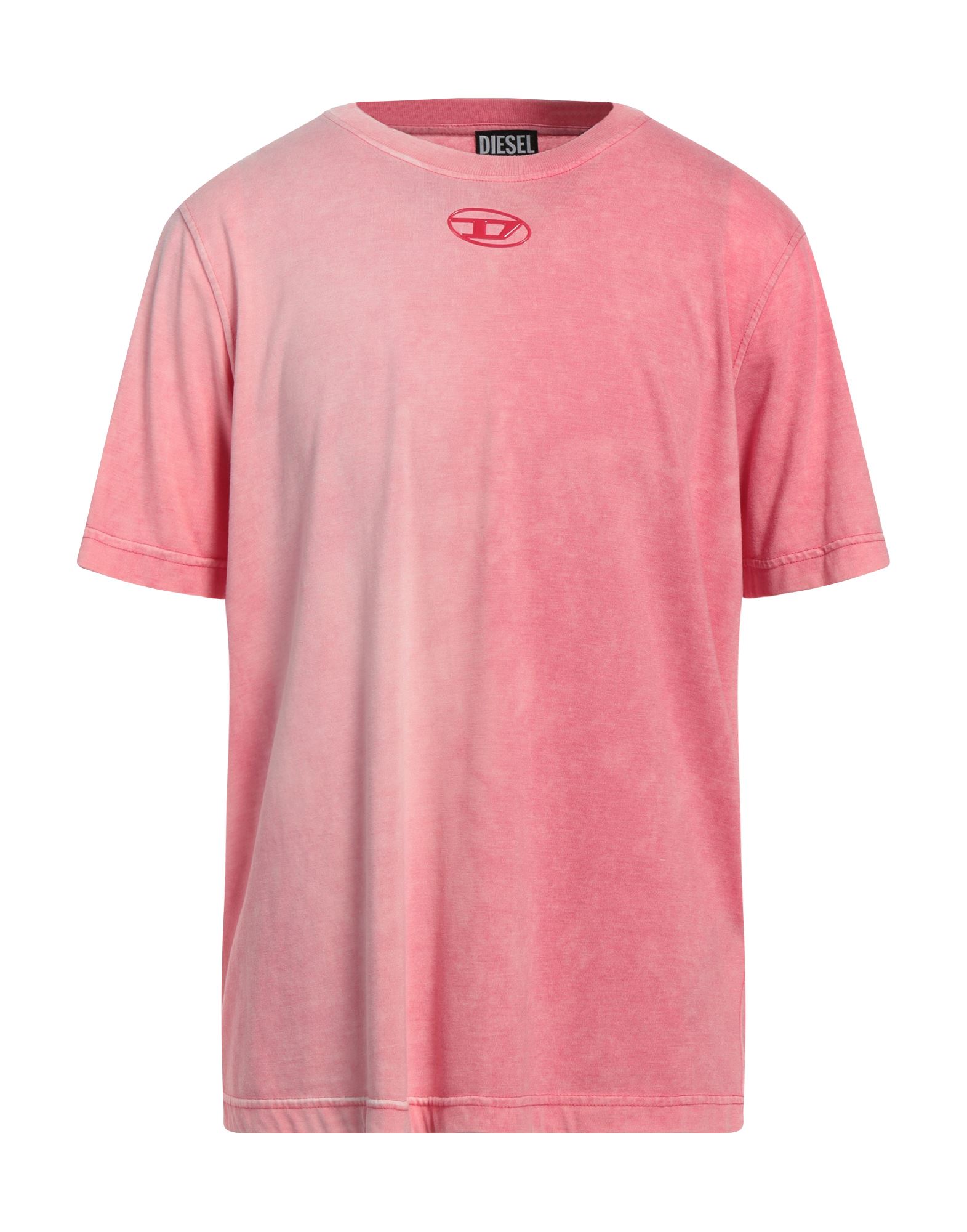 DIESEL T-shirts Herren Rosa von DIESEL