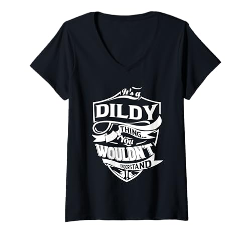 Damen Es ist eine DILDY-Sache, die du nicht verstehen würdest. Geschenke T-Shirt mit V-Ausschnitt Damen Es ist eine DILDY-Sache, die du nicht verstehen würdest. Geschenke T-Shirt mit V-Ausschnitt von DILDY FAMILY Idea Gifts