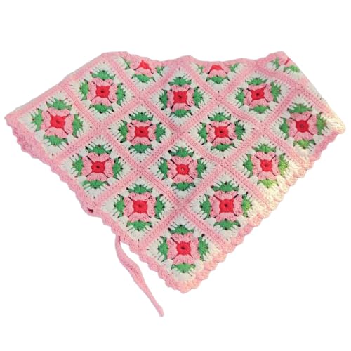 DINSOAVR Kopfschmuck, französisches Vintage-Haarbandana, einzigartiger Haarschmuck, eleganter Kopfschmuck, vielseitiger Strick-Haarschal für Mädchen DINSOAVR Kopfschmuck, französisches Vintage-Haarbandana, einzigartiger Haarschmuck, eleganter Kopfschmuck, vielseitiger Strick-Haarschal für Mädchen von DINSOAVR