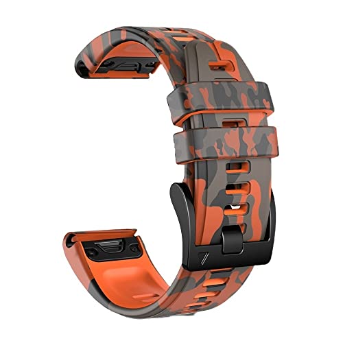 DJDLFA 26 22 mm Silikon-Schnellverschluss-Uhrenarmband für Garmin Fenix 7 7X 6 6X Pro 5X 5 Plus 3 HR MK2 Easyfit Smart Watch Armband Correa, For Forerunner 935 945, Achat von DJDLFA