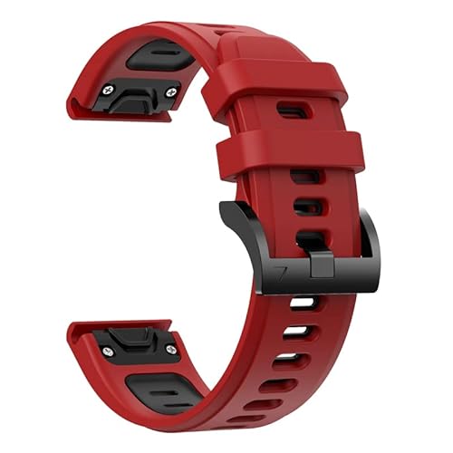 DJDLFA Silikon-Uhrenarmband für Garmin Fenix 6, 6Pro, 5, 5 Plus, Forerunner 935, 945 Instinct S60, 22 mm, Schnellverschluss-Armband, 22mm Quatix5, Achat von DJDLFA