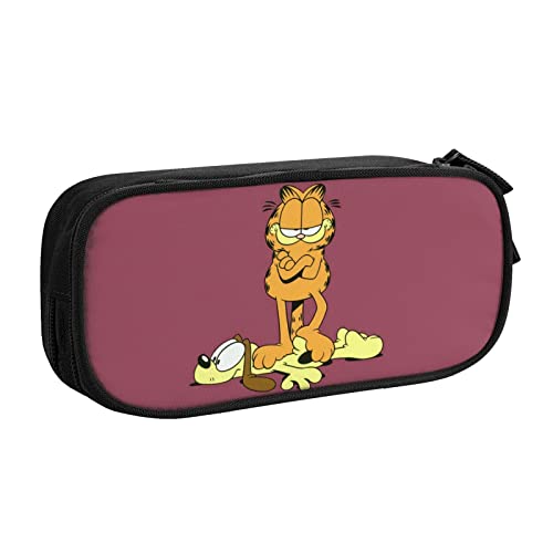 DJNGN Federmäppchen für Jungen Mädchen für Garfield Organizer Stiftbeutel Tasche Schreibwarenbeutel Halter Schreibtisch Organizer für Schule Büro Zuhause Schreibwaren Geschenke von DJNGN