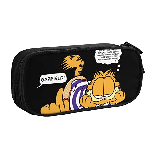 DJNGN Federmäppchen für Jungen Mädchen für Garfield Organizer Stiftbeutel Tasche Schreibwarenbeutel Halter Schreibtisch Organizer für Schule Büro Zuhause Schreibwaren Geschenke von DJNGN