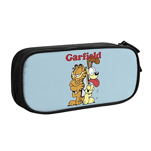 DJNGN Federmäppchen für Jungen Mädchen für Garfield Organizer Stiftbeutel Tasche Schreibwarenbeutel Halter Schreibtisch Organizer für Schule Büro Zuhause Schreibwaren Geschenke von DJNGN