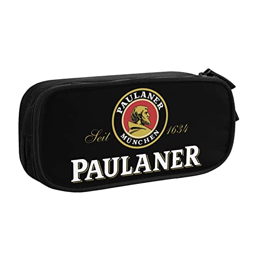 DJNGN Kompatibel mit Paulaner Federmäppchen Stiftebeutel Bleistift Organizer, Beutel Tasche Stiftebox Tragbarer Reißverschluss Schreibwarentasche für Jungen Mädchen Erwachsene Schule Bürobedarf von DJNGN