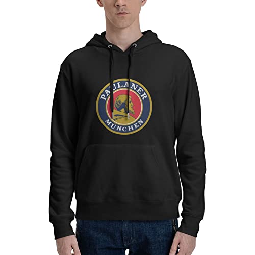 Kompatibel mit Paulaner Herren Pullover Hoodies Langarm Lässig Sport Sweatshirt Winter Warm Top mit Tasche für Herren Damen Teens Geschenk von DJNGN