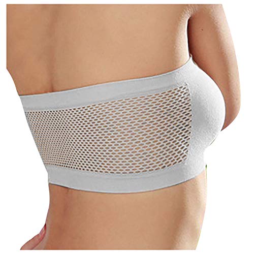 DKLOVIFU Trägerloser BH Tube Top Bandeau BH Damen Gepolstert Trägerlos BH mit Rutschfester Nahtlose Ohne Bügel Bralette für Frauen Dehnbar Brust Wickeln 1 stück/2 stück/3 stück DKLOVIFU Trägerloser BH Tube Top Bandeau BH Damen Gepolstert Trägerlos BH mit Rutschfester Nahtlose Ohne Bügel Bralette für Frauen Dehnbar Brust Wickeln 1 stück/2 stück/3 stück von DKLOVIFU