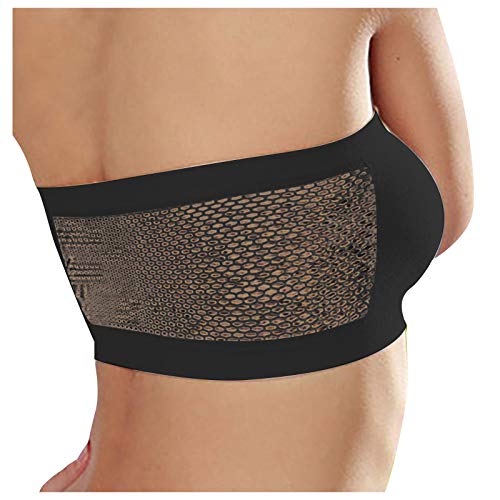 DKLOVIFU Trägerloser BH Tube Top Bandeau BH Damen Gepolstert Trägerlos BH mit Rutschfester Nahtlose Ohne Bügel Bralette für Frauen Dehnbar Brust Wickeln 1 stück/2 stück/3 stück DKLOVIFU Trägerloser BH Tube Top Bandeau BH Damen Gepolstert Trägerlos BH mit Rutschfester Nahtlose Ohne Bügel Bralette für Frauen Dehnbar Brust Wickeln 1 stück/2 stück/3 stück von DKLOVIFU