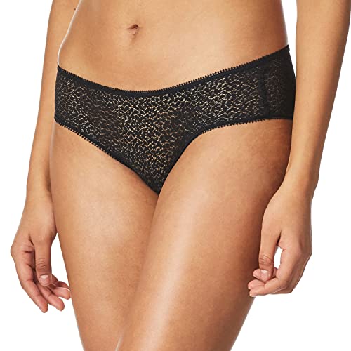 DKNY Damen Modern Lace Hipster-Hschen, Schwarz, XL von DKNY