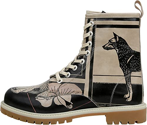 DOGO Vegane Damen Boots Stiefeletten - Bad Boy 37 von DOGO