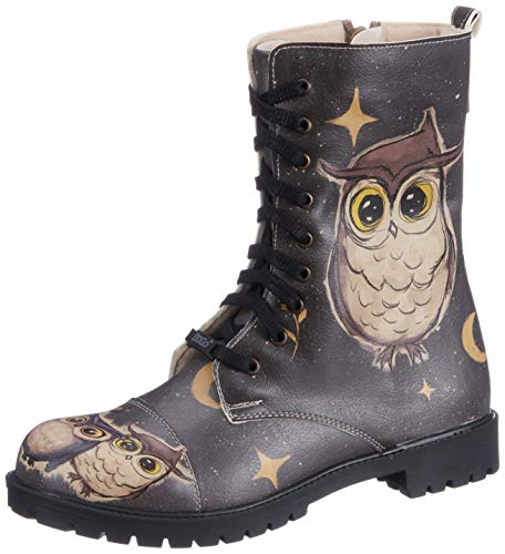 DOGO Zipsy - Owls Family 37 Damen Boots von DOGO