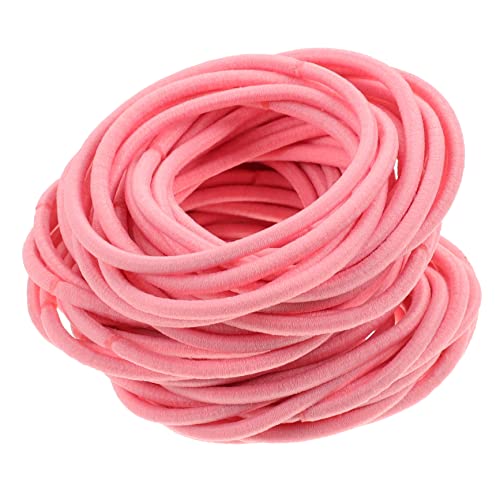 DOITOOL 100st Dünnes Haarband Kleinkind Mädchen Haarschmuck Nahtlose Haargummis Dekorative Haargummis Haarbänder Für Kinder Dünne Gummibänder Baby Rote Haare Elastisch Gummiband von DOITOOL