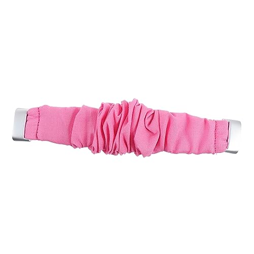 DOITOOL 1Stk -Gurt Uhrenarmbänder für Damen Sportarmband Haarbänder Uhrenarmband Handgelenk Gürtel Anschauen Haarring Komponente Stirnband Fräulein Zubehör Rostfreier Stahl Rosa von DOITOOL