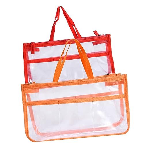 DOITOOL 1stk Durchsichtige Kosmetiktasche Make-up-Taschen Make-up-etui Damen Kosmetiktasche Damen Schminktasche Kosmetik-Organizer Aufbewahrungstasche Wasserdicht Fräulein von DOITOOL