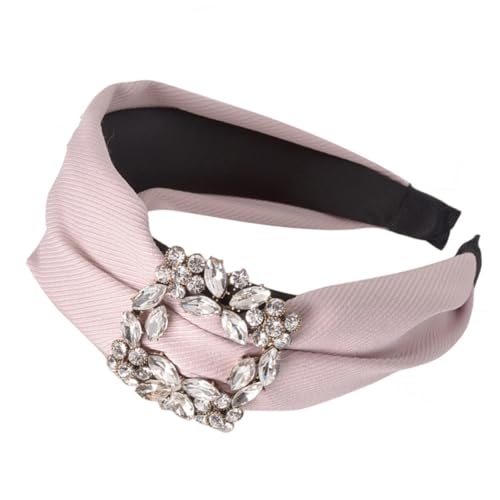 DOITOOL 1Stk Diamant-Kopfschmuck Kopfbedeckungen für Damen Top-Knoten-Stirnband Haarschneideumhang Regenschirm Haarreifen haarschmuck Stoffhaar frauen stirnband breites Stirnband Fräulein von DOITOOL