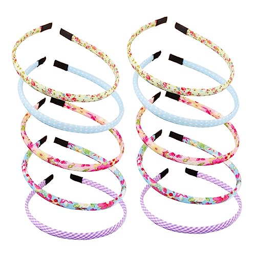 DOITOOL 20St Stirnband aus Stoff kinder haarspangen haarspange kinder haarsschmuck Kinder Haargummi Set haaraccessoires niedlich schmücken Kartenhalter Kopfbedeckung Fräulein Tuch Harz von DOITOOL