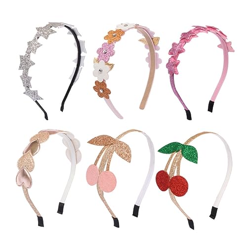 DOITOOL 2St haarschmuck mädchen stirnbänder Zähne Plastik Stirnbänder süße Haarbänder Strass Haarreifen Tiara Party-Haare Party-Kopfschmuck Hasen Ohren Kopfbedeckung Stirnband Baby von DOITOOL