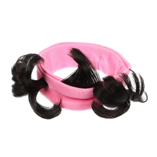 DOITOOL 3 Stk Kinderperücke Stirnband Mädchen-Outfits Haargummis für Kleinkinder baby stirnbänder Tiara Kinder Stirnband Haarschmuck Prinzessin schmücken Schal neugeboren von DOITOOL