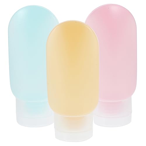 DOITOOL 3St Lotion reisen leere Toilettenartikelflaschen Schlauch Shampoo Flaschen in Reisegröße Reiseflaschen Einweg Container Handcreme leere Flasche Muschelschale Rohr quetschen Sport von DOITOOL