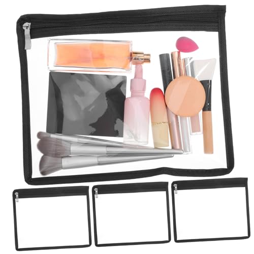 DOITOOL 4 Stück Reißverschlusstaschen Reise Make Up Tasche Handtaschen Aufbewahrung Reißverschlusstaschen Transparente Beutel Reißverschluss Aufbewahrungstasche Geldbörsen DOITOOL 4 Stück Reißverschlusstaschen Reise Make Up Tasche Handtaschen Aufbewahrung Reißverschlusstaschen Transparente Beutel Reißverschluss Aufbewahrungstasche Geldbörsen von DOITOOL