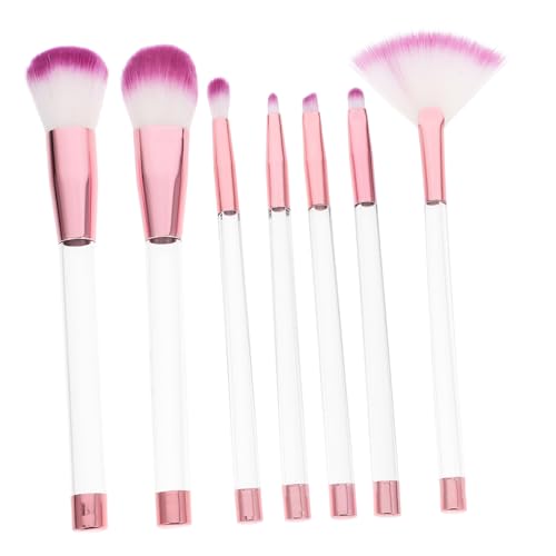 DOITOOL 7St ätherische öle tasche Treibsand-Make-up-Pinsel Make-up Pinsel werkzeug Anzüge Kosmetikpinsel Make-up-Pinsel für Frauen Kristall Lidschatten Pinsel Concealer Pinsel Stiftung von DOITOOL