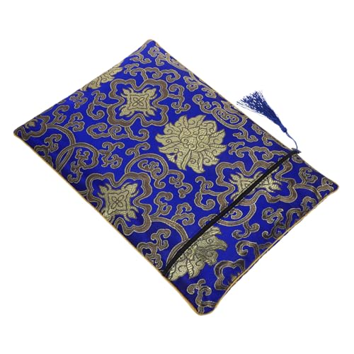 DOITOOL Büchertasche Schultasche Geldbörse mit Reißverschluss Schreibwaren Tragetasche mit Reißverschluss klein School Bag Schoolbag Bleistifte Tasche tragbare Stifttasche Stoff Blue DOITOOL Büchertasche Schultasche Geldbörse mit Reißverschluss Schreibwaren Tragetasche mit Reißverschluss klein School Bag Schoolbag Bleistifte Tasche tragbare Stifttasche Stoff Blue von DOITOOL