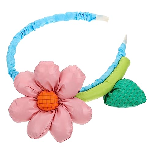 DOITOOL Haarschmuck Aus Sonnenblumen Haarband Aus Stoff Für Kinder Damen Stirnbänder Stirnband Mit Blumengirlande Blumen Haarkranz Blumendesign Kopfdekor Schal Koreanisch Kleinkind Plastik von DOITOOL