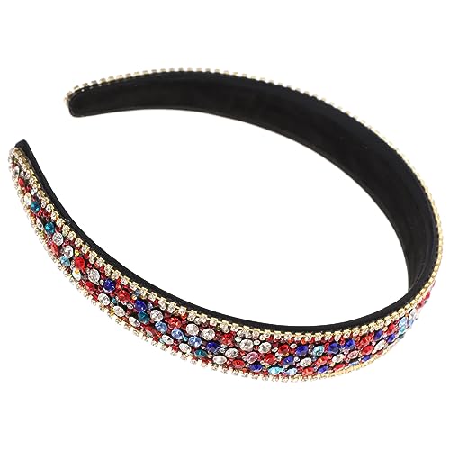 DOITOOL Bohemia Party Haarreifen Kopfbedeckung für Damen Haarband haarschmuck Mädchen-Stirnband frauen stirnband Koreanische Version Liner Strasssteine Perlen Fräulein von DOITOOL