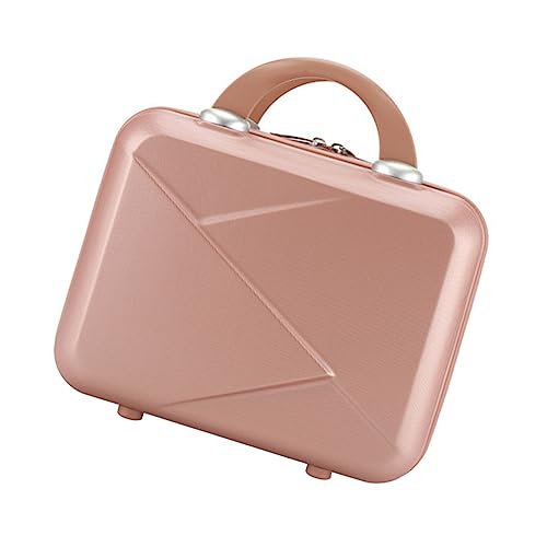 DOITOOL Kosmetikkoffer Aufbewahrungstasche Kosmetiktasche Kleines Hard Shell- Reisegepäck Schminktasche für Damen Make-up-Taschen Aufbewahrungsbeutel tragbare Tragetasche Make-up-Etui Mini von DOITOOL