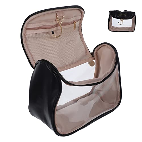 DOITOOL Kulturbeutel Make-up-Organizer-Tasche Reisekosmetiktaschen für Damen Make-up-Taschen Seesäcke für unterwegs durchsichtige Kosmetiktasche Reisetasche toilettenartikel Hängend Lotion von DOITOOL