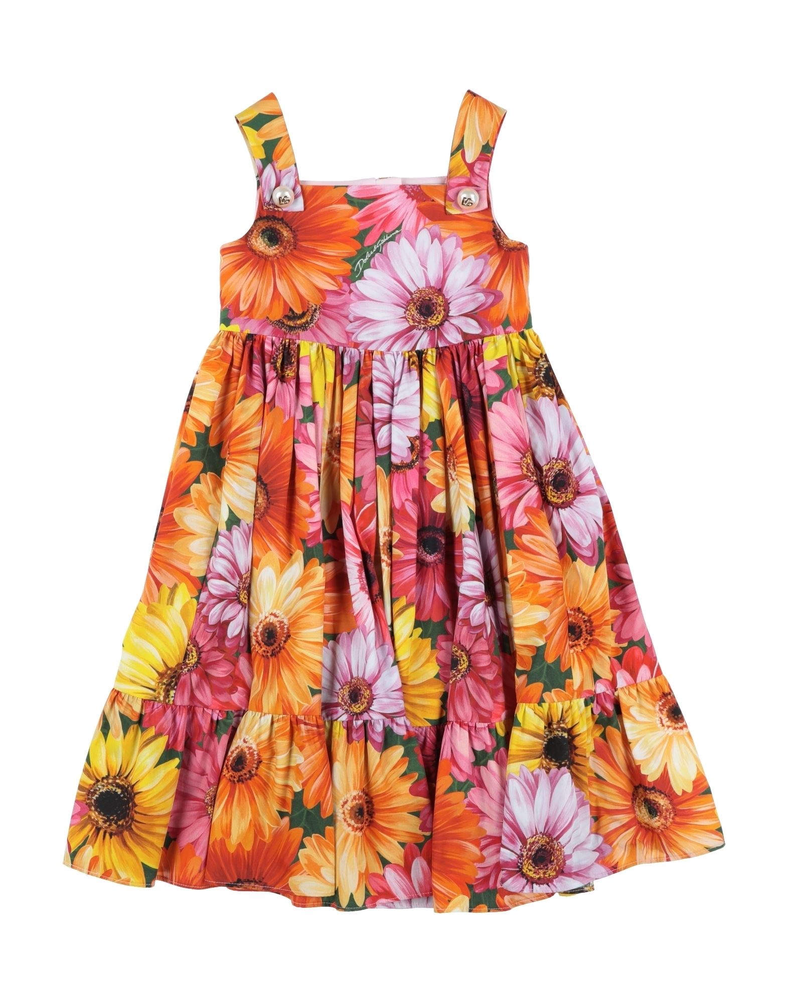 DOLCE&GABBANA Babykleid Kinder Orange von DOLCE&GABBANA