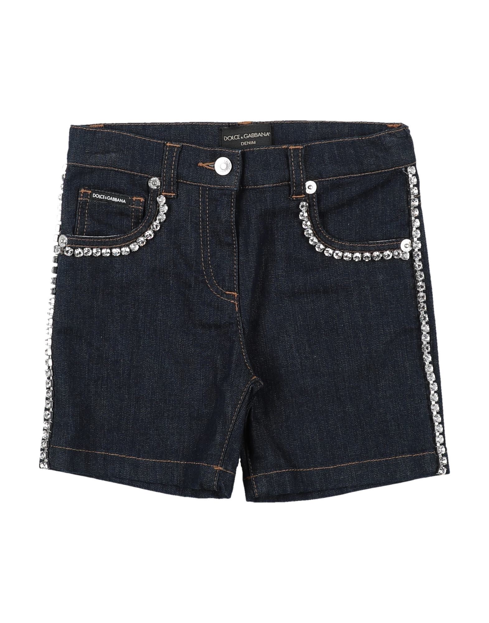 DOLCE&GABBANA Jeansshorts Kinder Blau von DOLCE&GABBANA