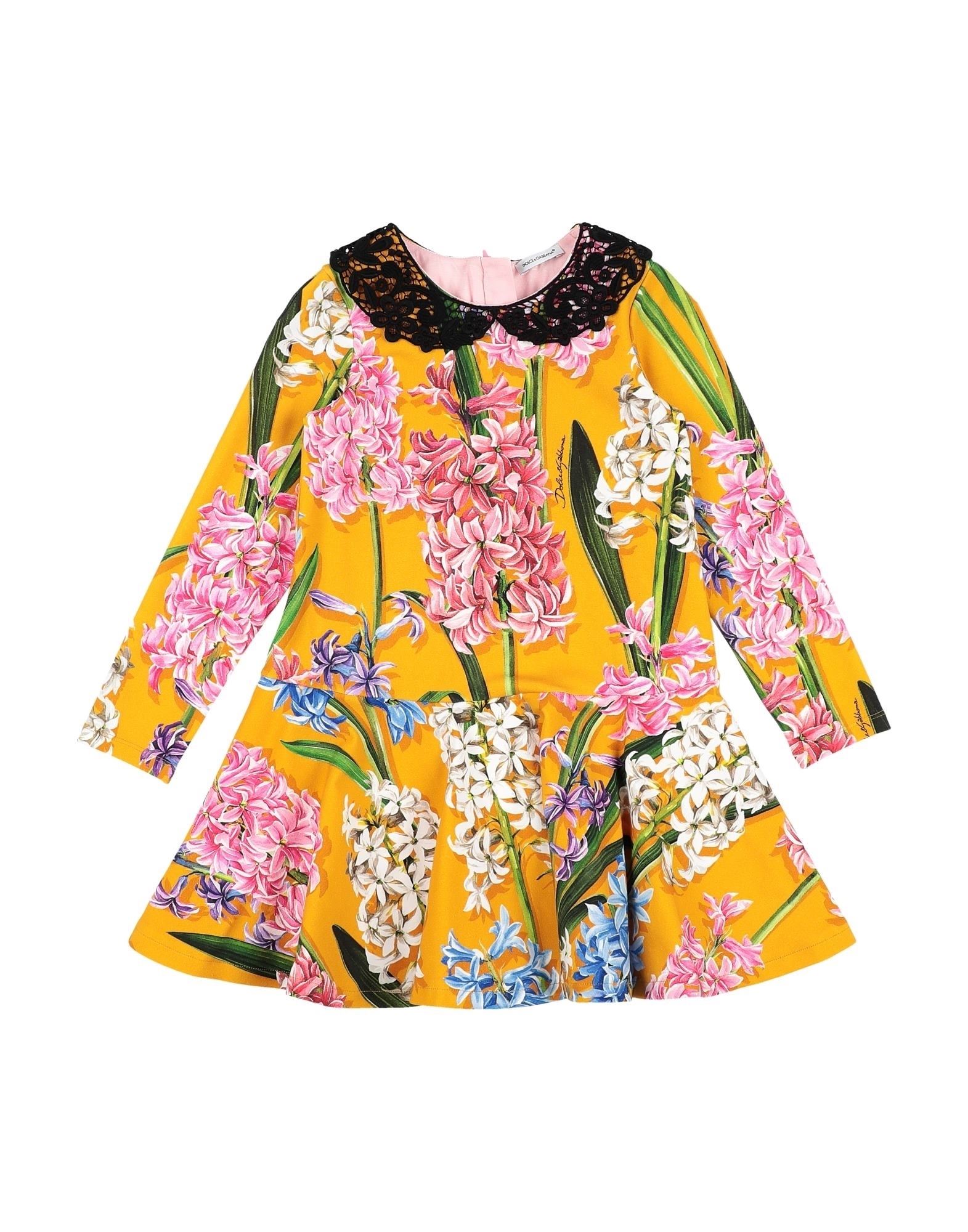 DOLCE&GABBANA Kinderkleid Kinder Ocker von DOLCE&GABBANA