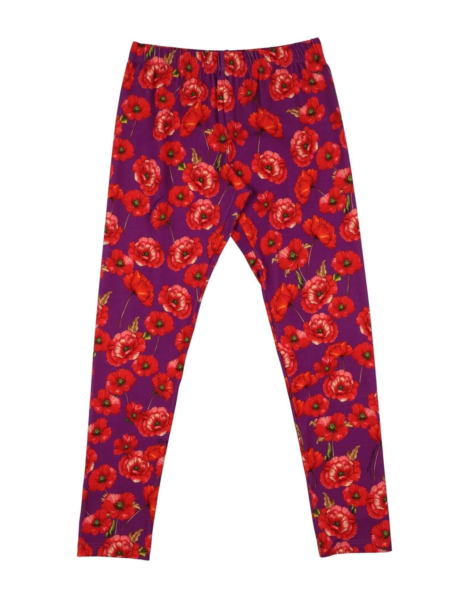 DOLCE&GABBANA Leggings Kinder Violett von DOLCE&GABBANA