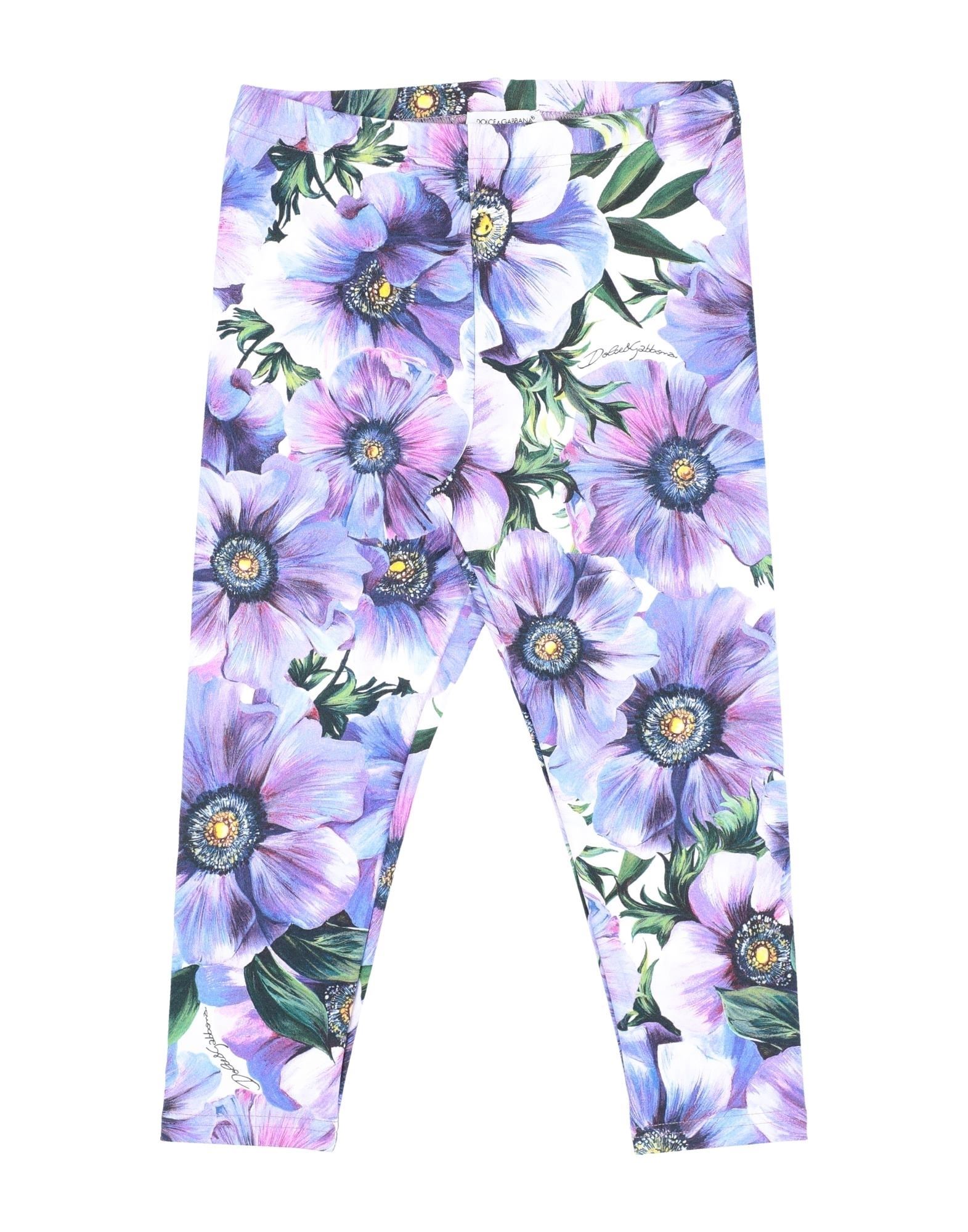 DOLCE&GABBANA Leggings Kinder Violett von DOLCE&GABBANA