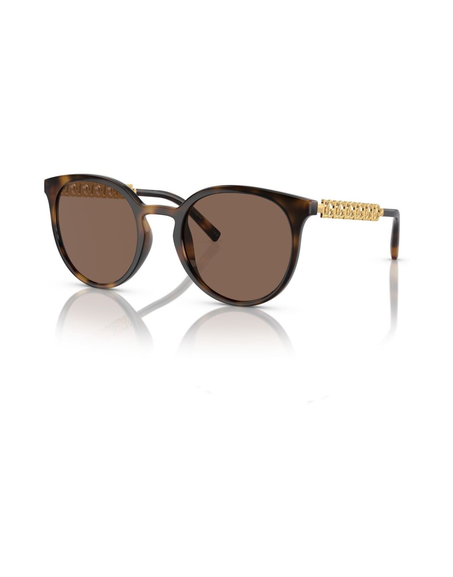 DOLCE&GABBANA Sonnenbrille Damen Braun von DOLCE&GABBANA