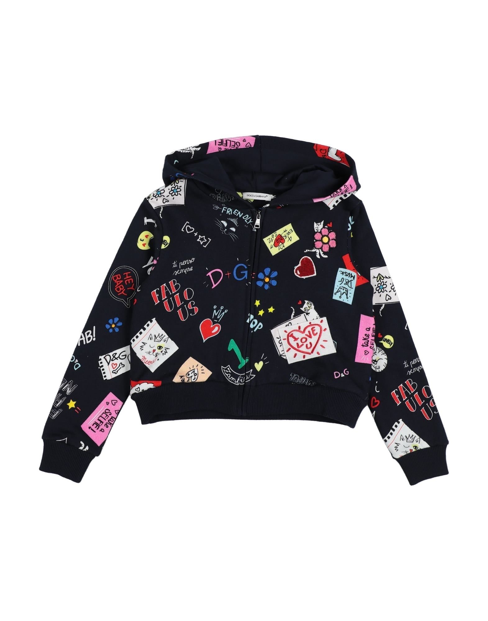 DOLCE&GABBANA Sweatshirt Kinder Nachtblau von DOLCE&GABBANA