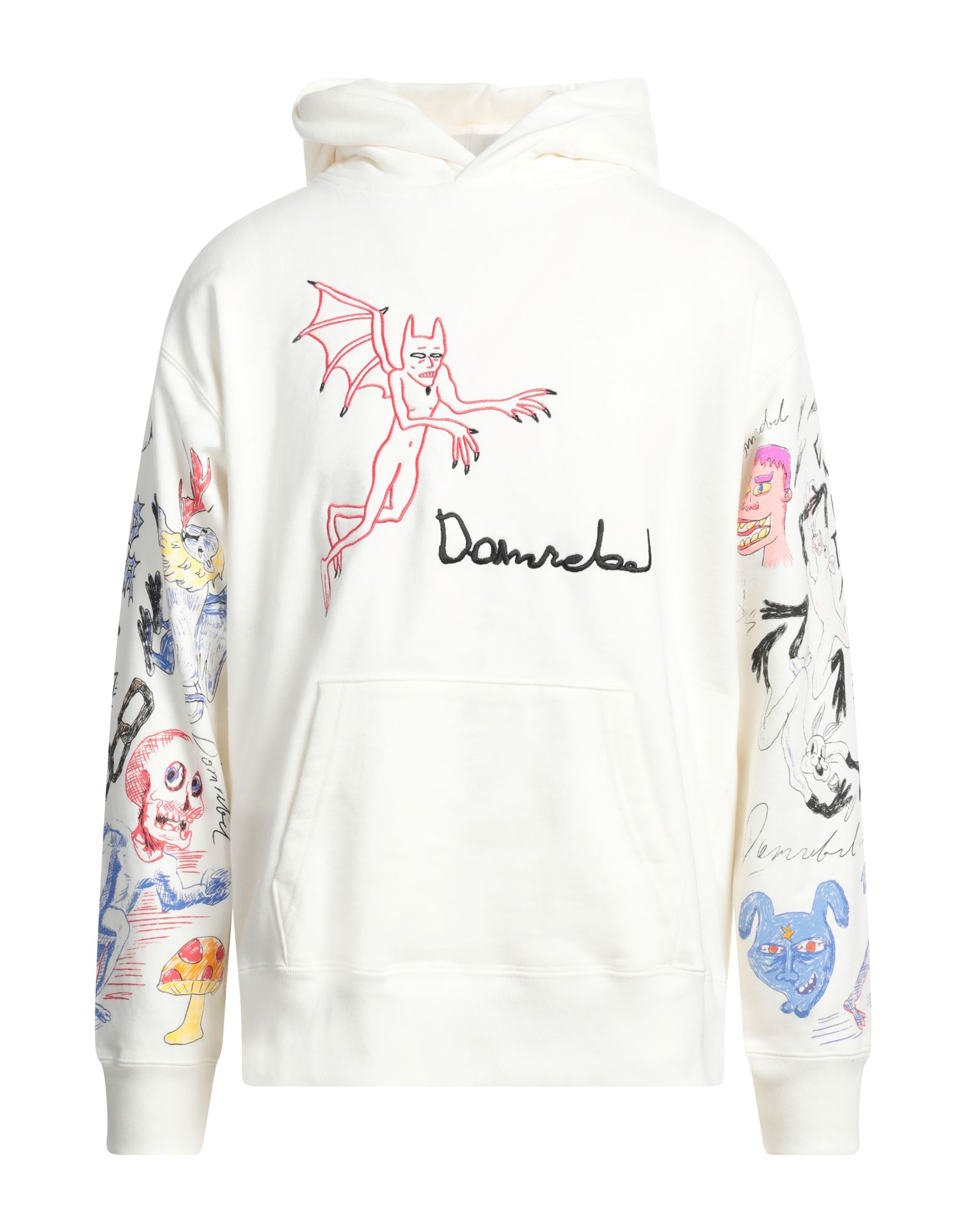 DOMREBEL Sweatshirt Herren Elfenbein von DOMREBEL