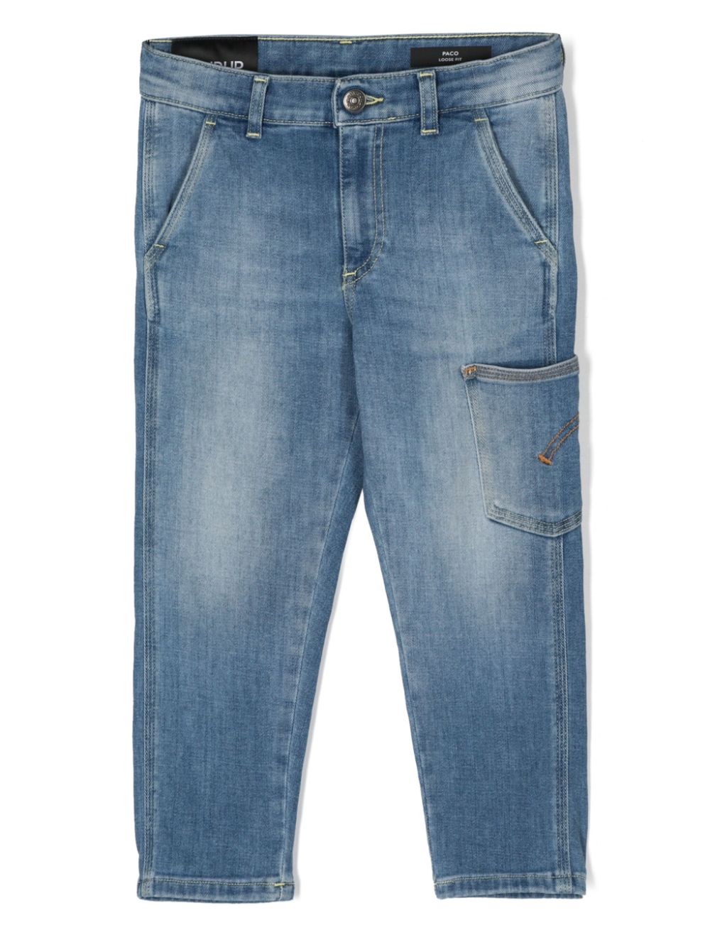 DONDUP KIDS Ausgeblichene Jeans - Blau von DONDUP KIDS