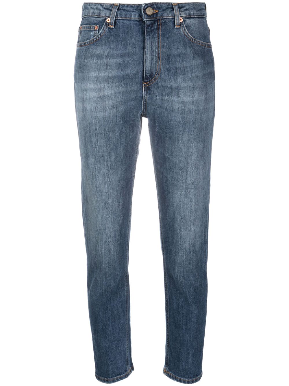 DONDUP Halbhohe Jeans - Blau von DONDUP