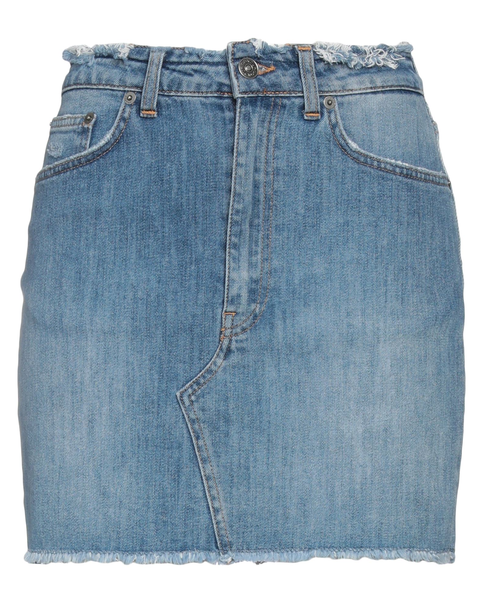 DONDUP Jeansrock Damen Blau von DONDUP