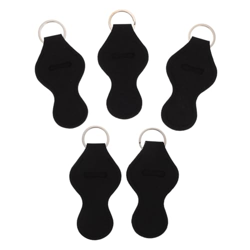 DONFAMDS 5Stücke Neopren Lippenbalsam Schlüsselanhänger Schutzabdeckung für Tragbar und Langlebig für Aufbewahrung und Accessoire für Unterwegs DONFAMDS 5Stücke Neopren Lippenbalsam Schlüsselanhänger Schutzabdeckung für Tragbar und Langlebig für Aufbewahrung und Accessoire für Unterwegs von DONFAMDS