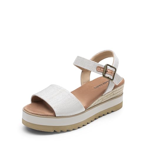DREAM PAIRS Damen Espadrilles Sandalen mit offener Zehenpartie elegante Plateau Sandals zum Hineinschlüpfen,Size 39,Natur-Leinwand,DWUMPS2504 DREAM PAIRS Damen Espadrilles Sandalen mit offener Zehenpartie elegante Plateau Sandals zum Hineinschlüpfen,Size 39,Natur-Leinwand,DWUMPS2504 von DREAM PAIRS