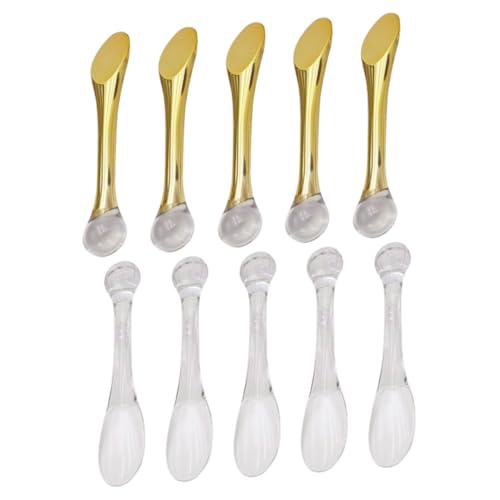 DRESSOOS 10er-pack Hautpflegespatel Augencreme Gesichtscreme Make-up-schaufeln Für Frauen Reisegröße Beauty-tools DRESSOOS 10er-pack Hautpflegespatel Augencreme Gesichtscreme Make-up-schaufeln Für Frauen Reisegröße Beauty-tools von DRESSOOS