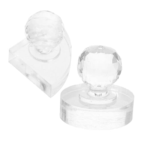 DRESSOOS Acryl-lidschatten-presswerkzeug 2-teiliges Lidschatten-paletten-dosierwerkzeug Stamper Lidschatten-make-up-stempel DRESSOOS Acryl-lidschatten-presswerkzeug 2-teiliges Lidschatten-paletten-dosierwerkzeug Stamper Lidschatten-make-up-stempel von DRESSOOS