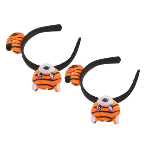 DRESSOOS 2stücke Karneval Tiger Kopfband Lustiger Tiger Haarschmuck Für Partys Kostüme Und Feiertagsdekoration Für Fasching Halloween Und Besondere Anlässe DRESSOOS 2stücke Karneval Tiger Kopfband Lustiger Tiger Haarschmuck Für Partys Kostüme Und Feiertagsdekoration Für Fasching Halloween Und Besondere Anlässe von DRESSOOS